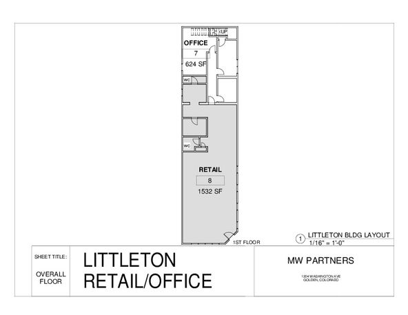Premier Hard Corner Retail on Main Street in Historic Littleton: 2490 W Main St, Littleton, CO 80120